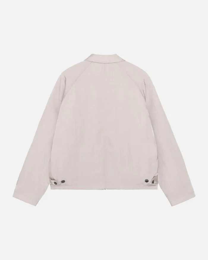 Stussy Outerwear SS LINK NYLON CLUB JACKET Bone 8211 MenWomen