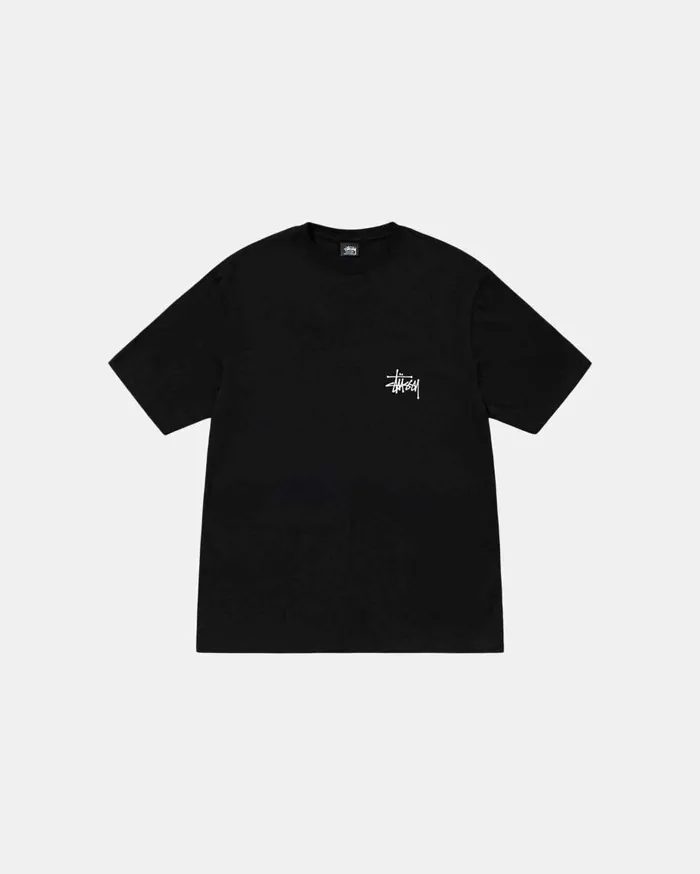 Stussy Tees BASIC STSSY TEE Black 8211 MenWomen