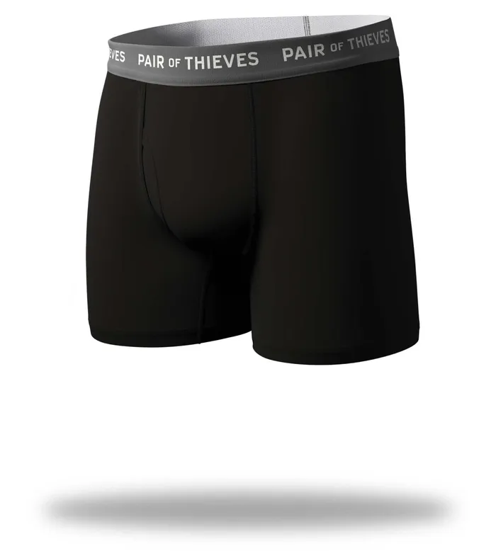 Supersoft Boxer Briefs Black Navy Underwear 2 Pack 1022720057 Men Pair Of Thieves Boxer Briefs