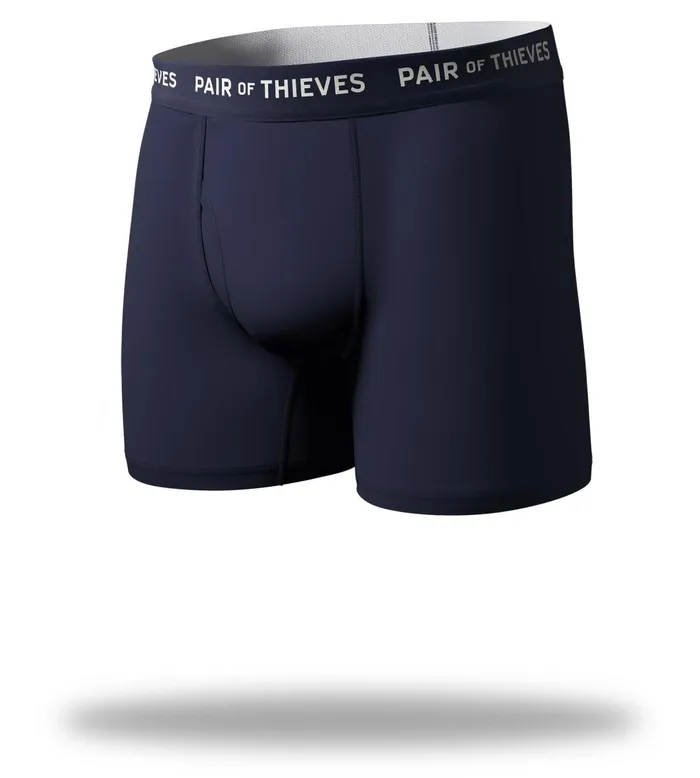 Supersoft Boxer Briefs Black Navy Underwear 2 Pack 1022720057 Men Pair Of Thieves Boxer Briefs