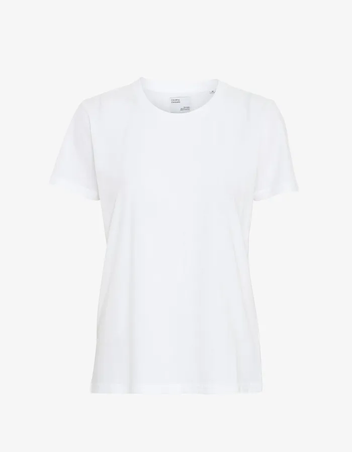 TShirts Colorfulstandard Women Women Light Organic Tee 8211 Optical White
