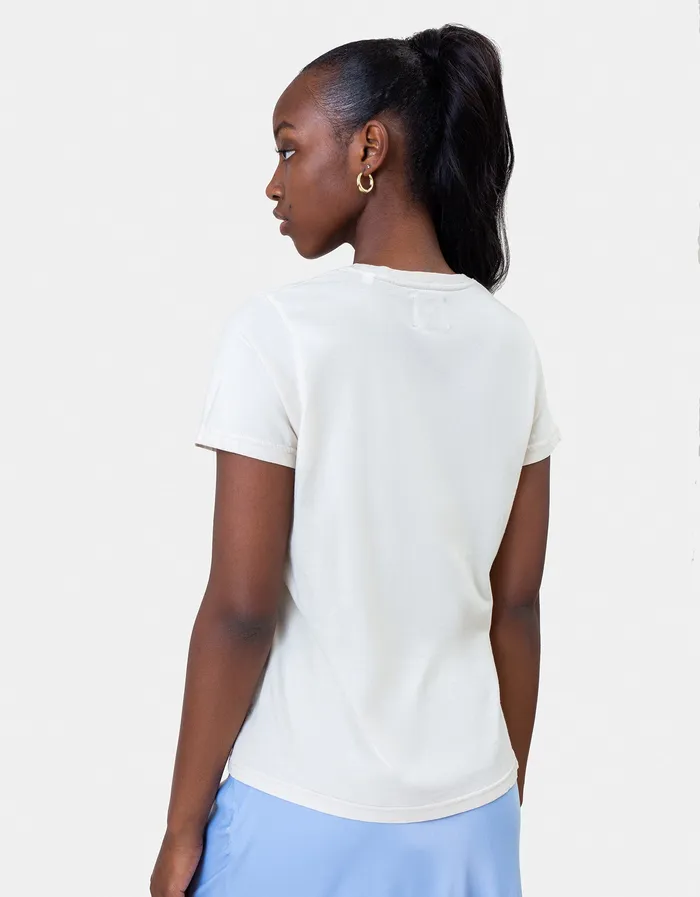 TShirts Colorfulstandard Women Women Light Organic Tee 8211 Optical White