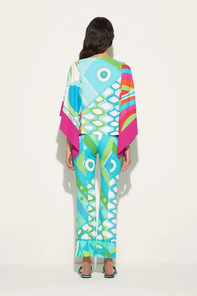 Tops And Shirts Women PUCCI IridePrint Kaftan Top