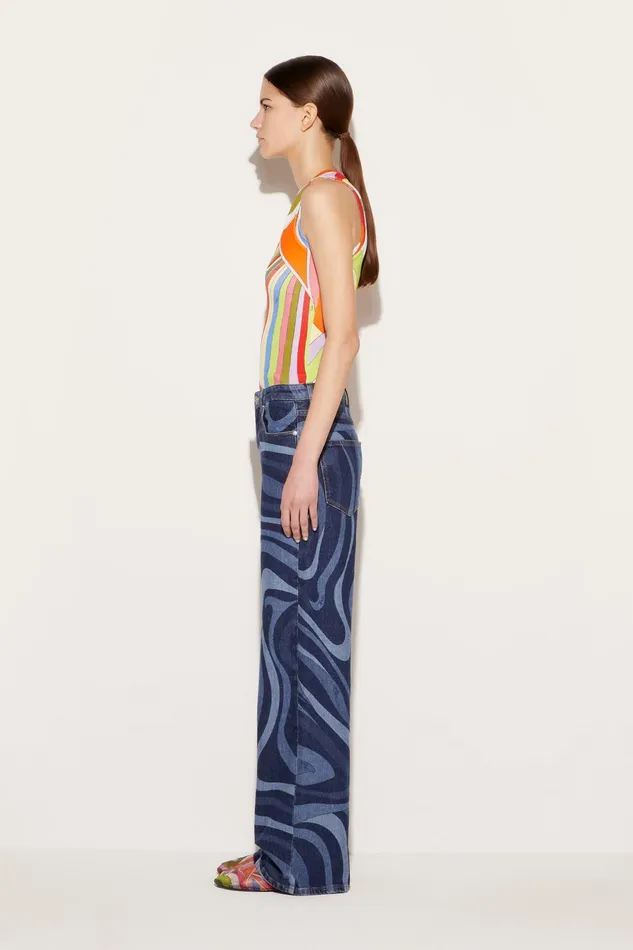 Tops And Shirts Women PUCCI IridePrint Tank Top