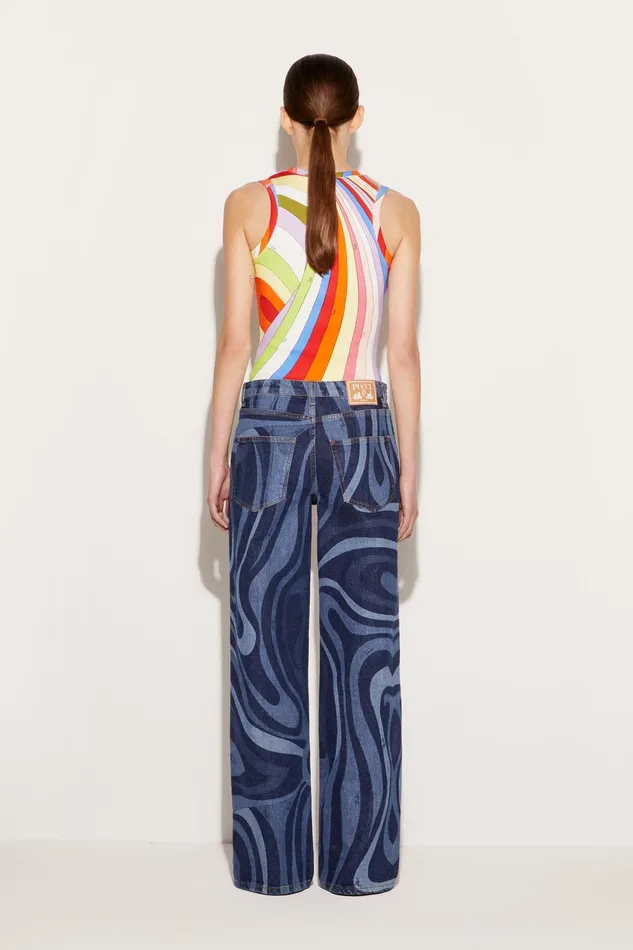 Tops And Shirts Women PUCCI IridePrint Tank Top