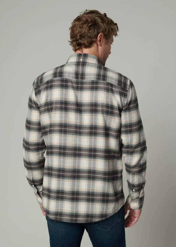 Tops Tees OLIVER FLANNEL SHIRT Agave Plaid 8211 Joe8217s Jeans Men