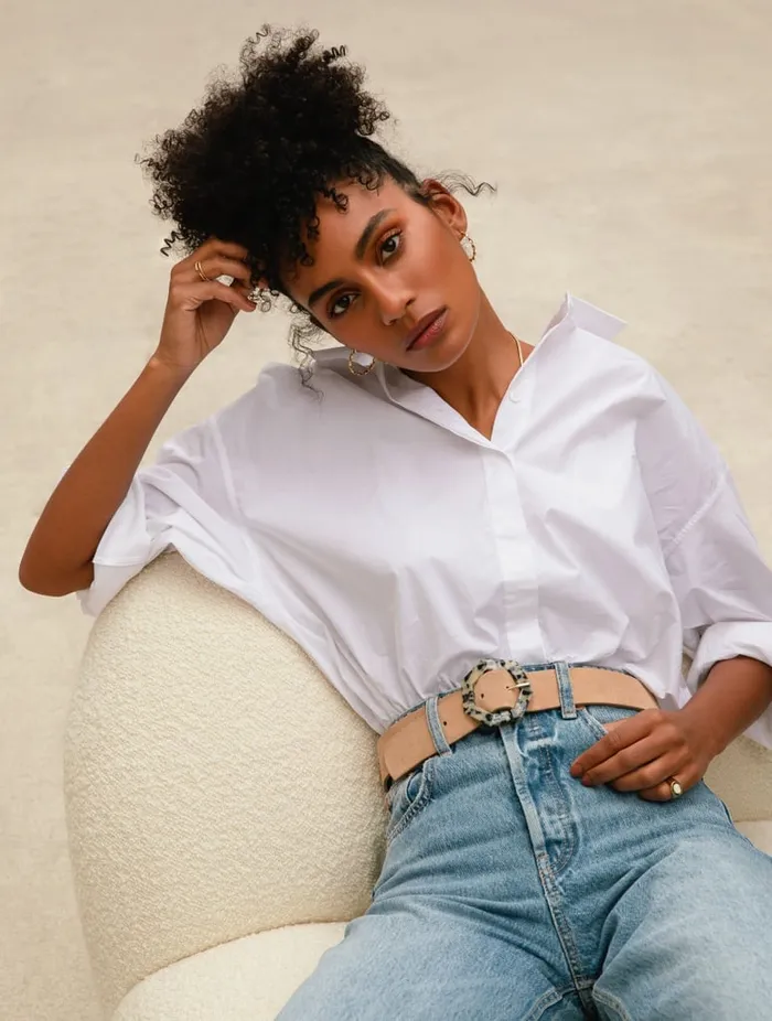 Trvise Sand Women Bobbies Belts