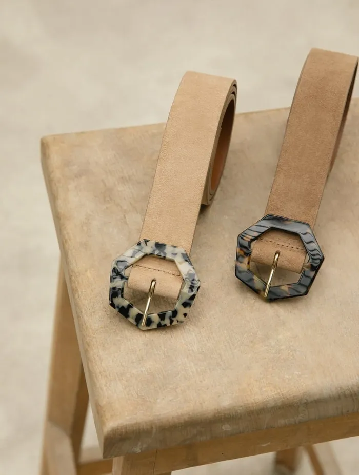 Trvise Sand Women Bobbies Belts