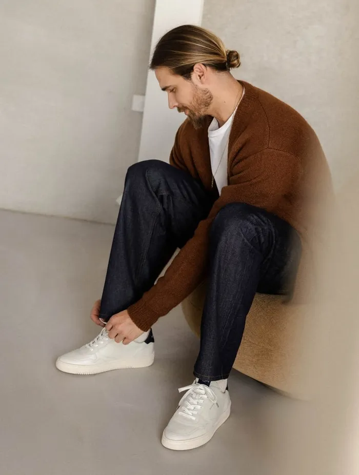 Travis Off White and Baltic Men Bobbies Sneakers Travis Off White and Baltic Men Bobbies Sneakers