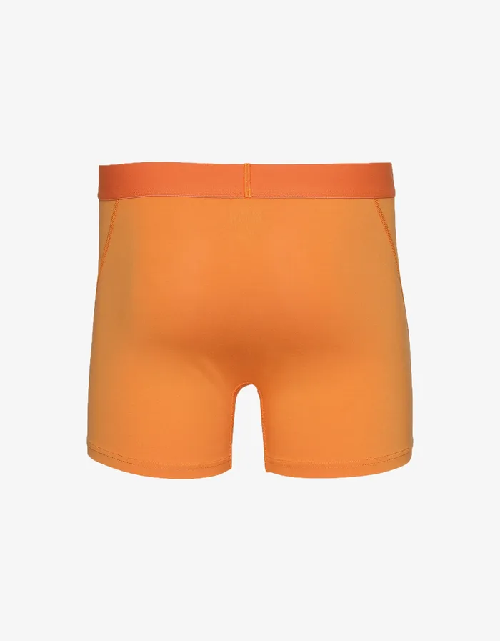 Underwear Colorfulstandard Men Classic Organic Boxer Briefs 8211 Sunny Orange