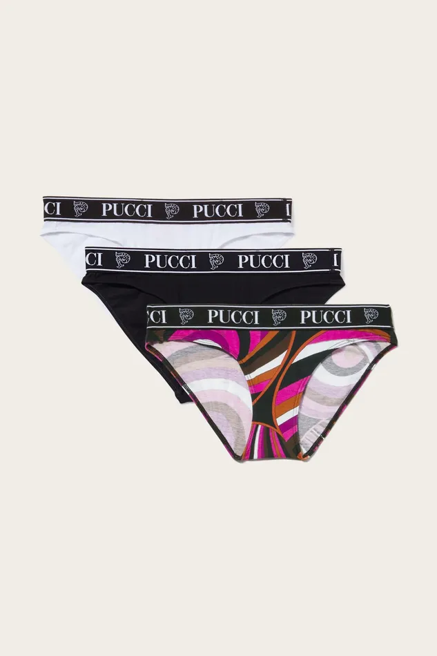 Underwear Women PUCCI 3 Pack Briefs