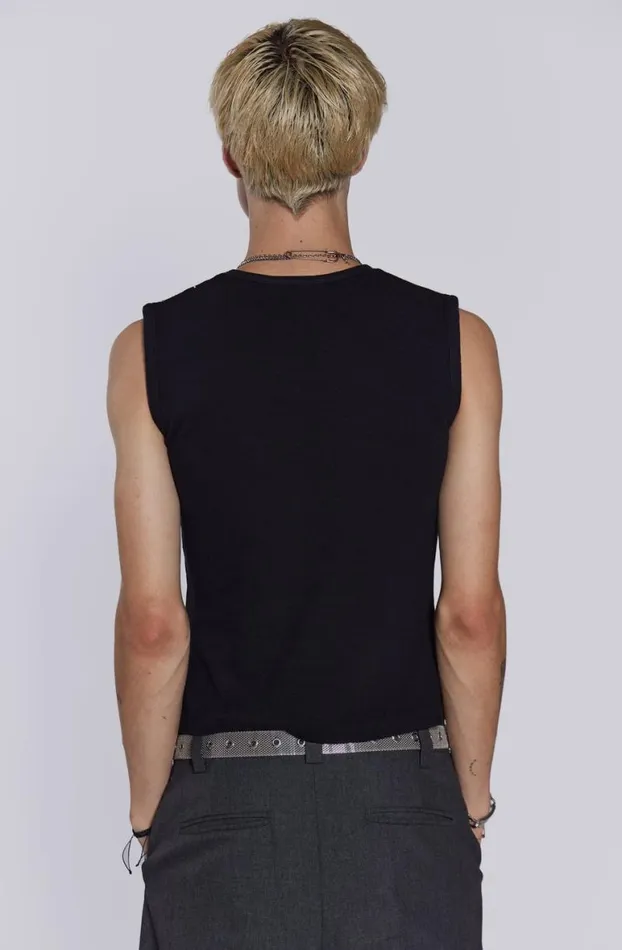 Vests Men Jaded London Astora Rib Tank