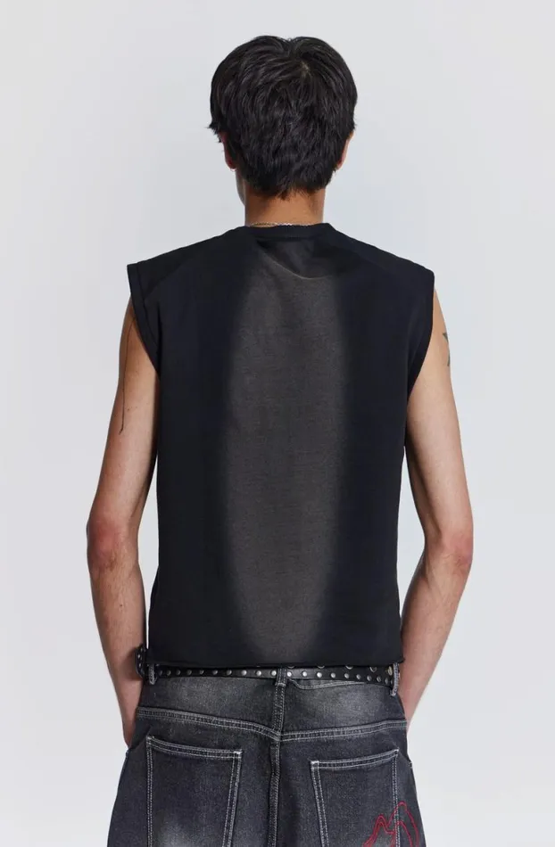 Vests Men Jaded London Shade Loopback Tank