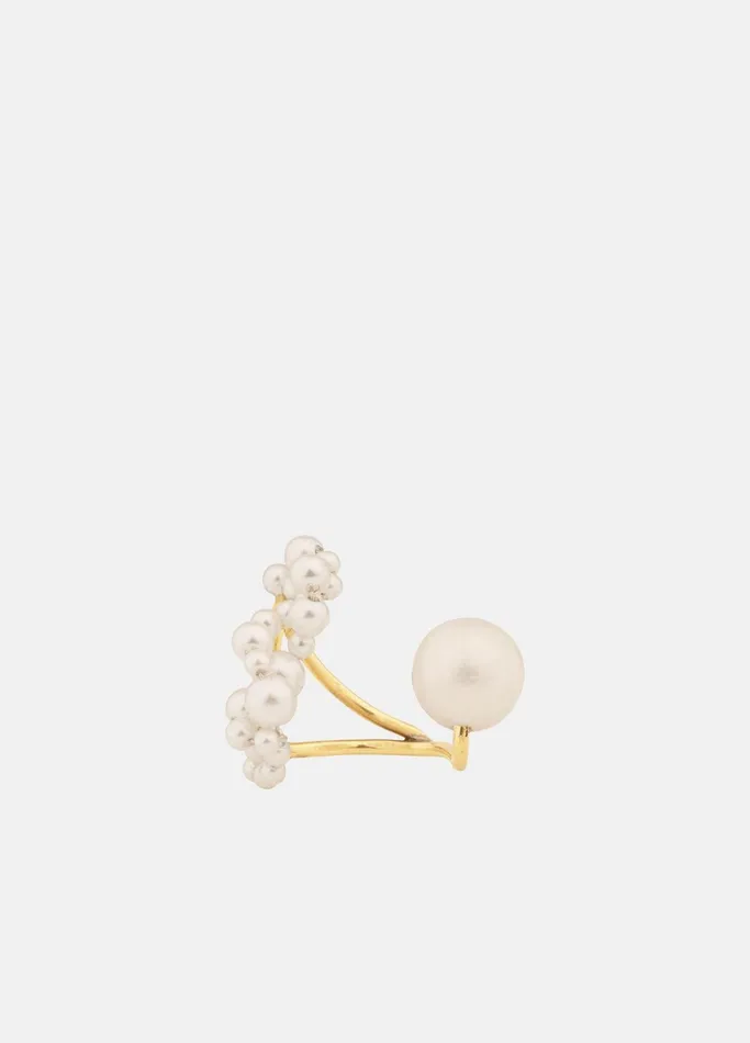 Vince Jewelry Women Completedworks Speaking To The Penguins Ring Pearl