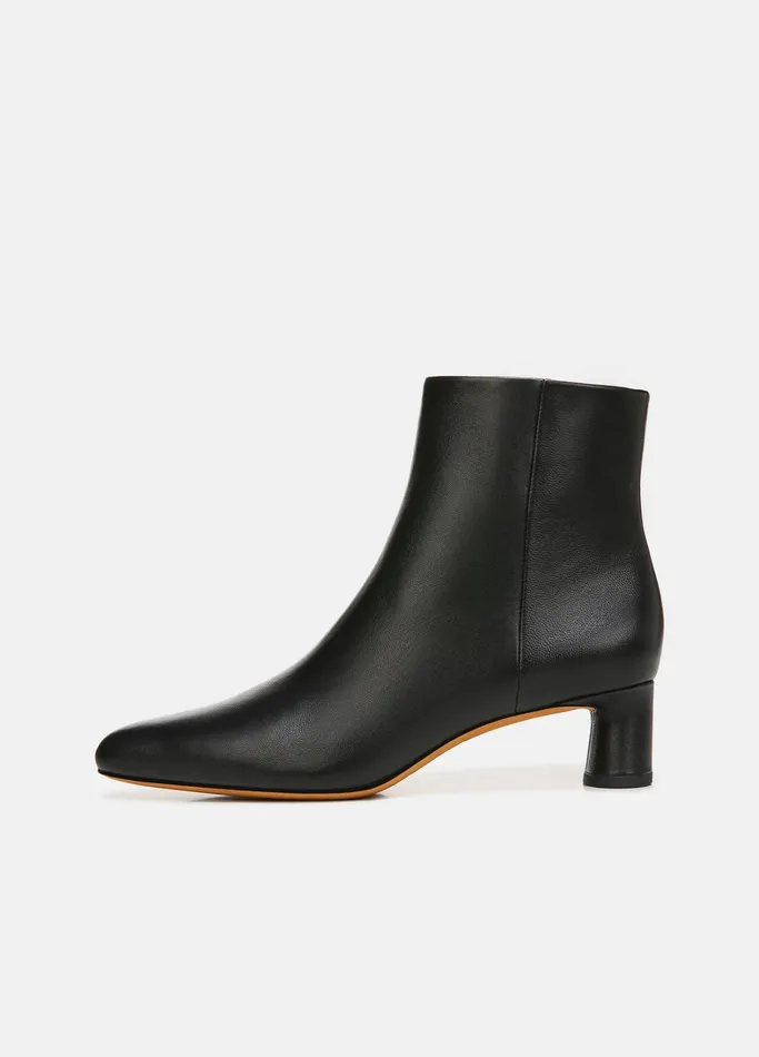 Vince Loafers and Mules Women Hilda Leather Ankle Boot Black