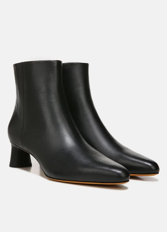 Vince Loafers and Mules Women Hilda Leather Ankle Boot Black