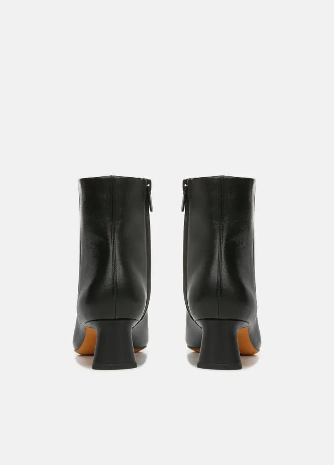 Vince Loafers and Mules Women Hilda Leather Ankle Boot Black