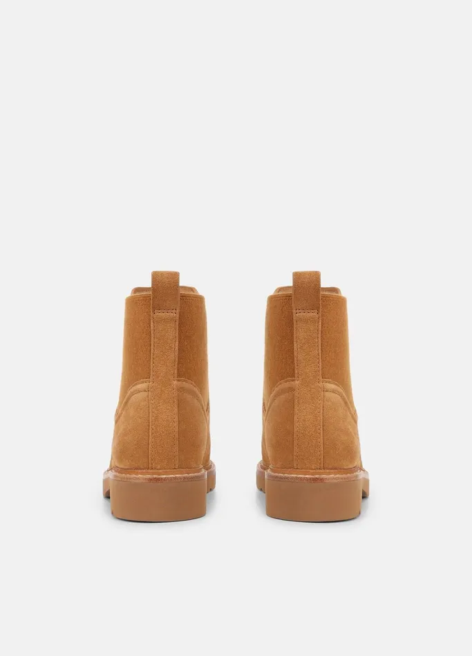 Vince Loafers and Mules Women Rue Suede Lug Boot Tan