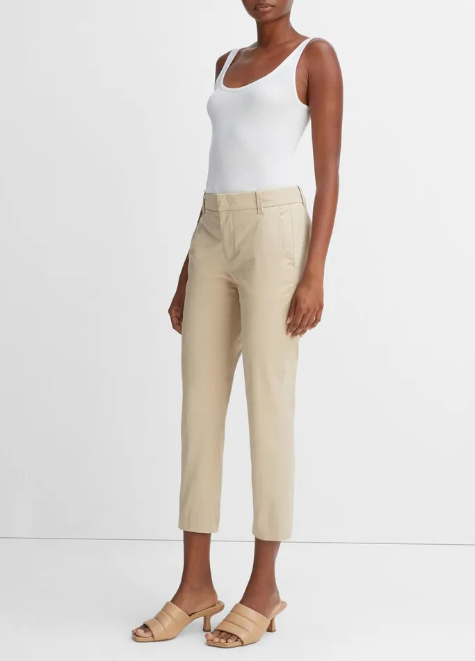 Vince Pants and Shorts Women Coin Pocket Chino Latte