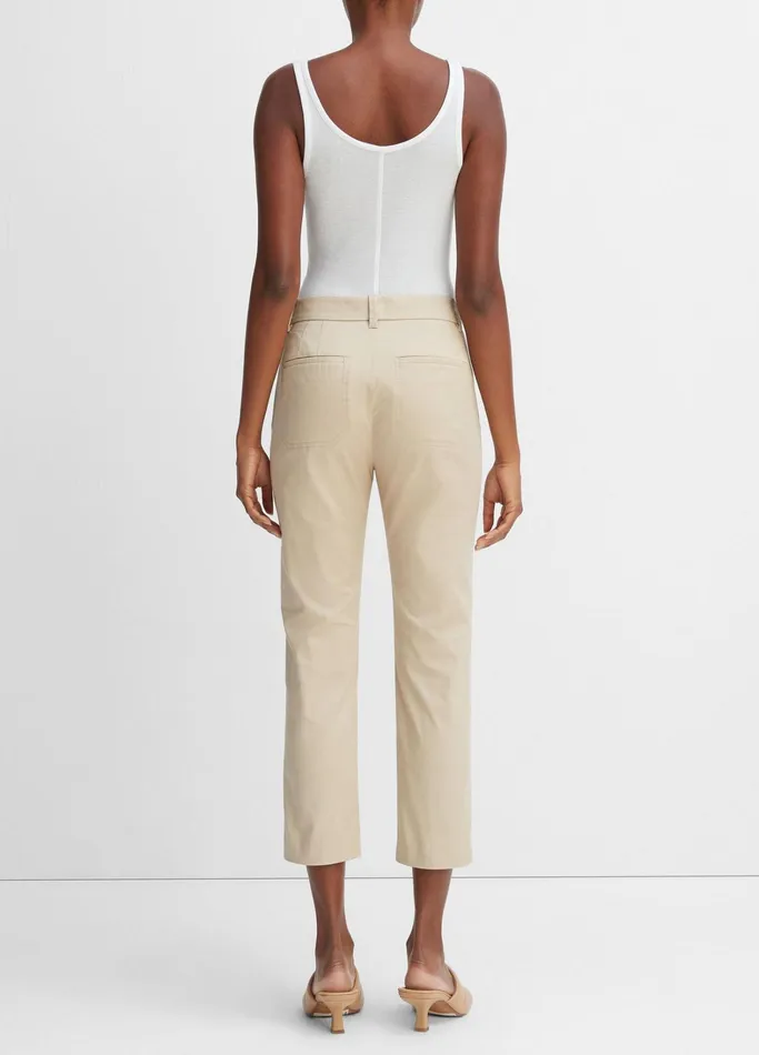 Vince Pants and Shorts Women Coin Pocket Chino Latte