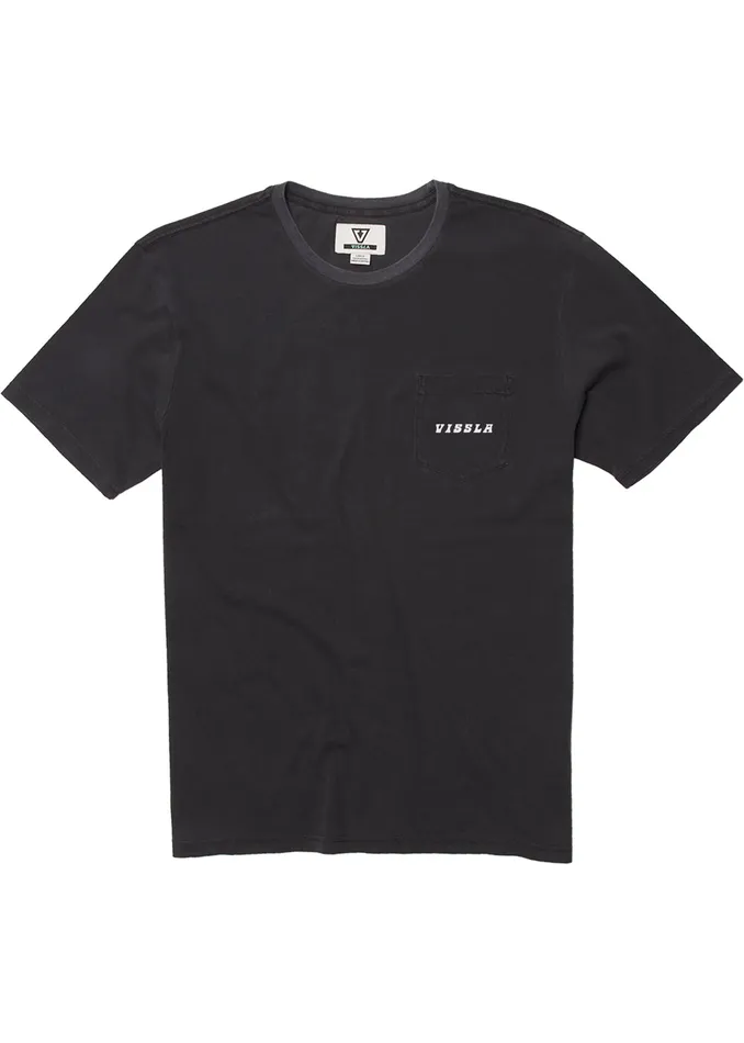 Vissla Premium Tees Men Portal Ss Pkt Tee Phantom Vissla Premium Tees Men Portal Ss Pkt Tee Phantom