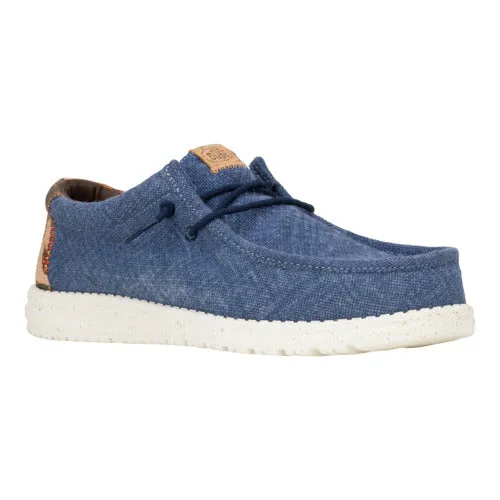 Wally Wally Palm Jute Navy BlazerChili Red 8211 heydude Apparel