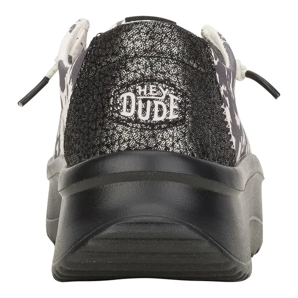 Wendy Peak Cow Apparel Platforms heydude
