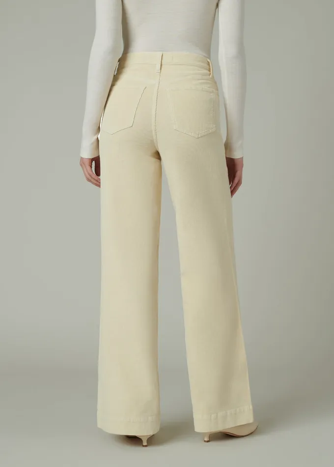Wide Leg Joe8217s Jeans Women THE MIA Creme Brulee