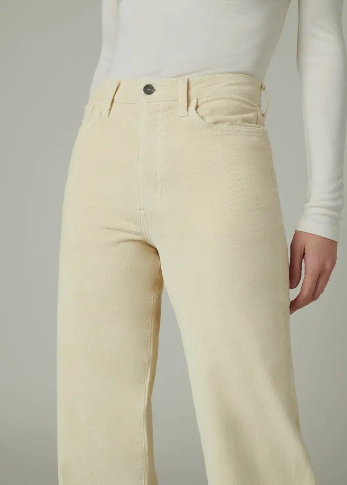 Wide Leg Joe8217s Jeans Women THE MIA Creme Brulee