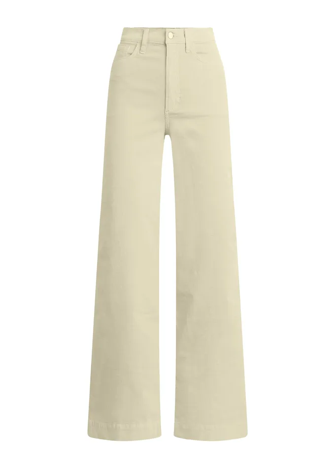 Wide Leg Joe8217s Jeans Women THE MIA Creme Brulee