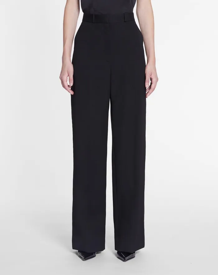 Wide Leg Pants Black Women Lanvin Pants Wide Leg Pants Black Women Lanvin Pants