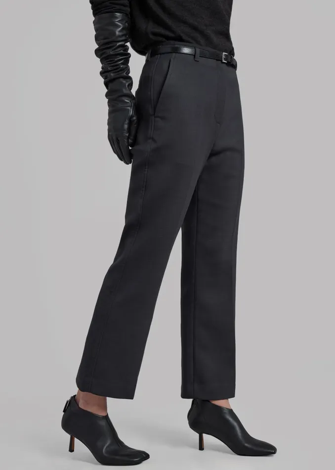 Women 31 Phillip Lim Slim Kick Flare Trousers 8211 Ink The Frankie Shop Bottoms
