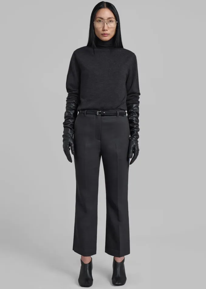 Women 31 Phillip Lim Slim Kick Flare Trousers 8211 Ink The Frankie Shop Bottoms