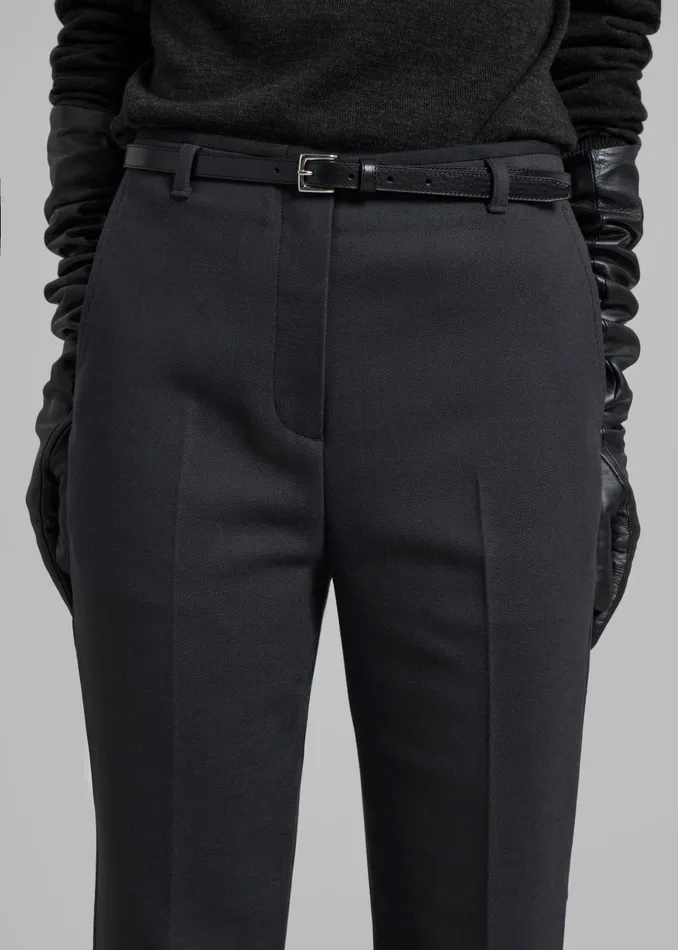 Women 31 Phillip Lim Slim Kick Flare Trousers 8211 Ink The Frankie Shop Bottoms