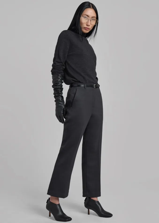 Women 31 Phillip Lim Slim Kick Flare Trousers 8211 Ink The Frankie Shop Bottoms