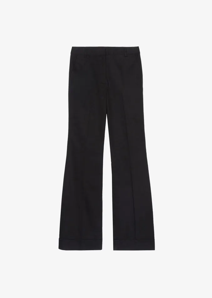 Women 31 Phillip Lim Slim Kick Flare Trousers 8211 Ink The Frankie Shop Bottoms