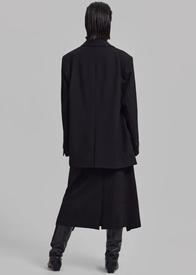 Women Andy Blazer 8211 Black The Frankie Shop Outerwear