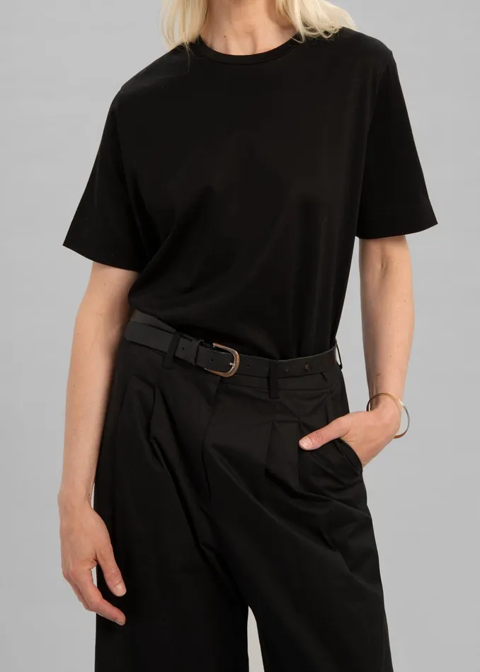 Women Arlo Tee 8211 Black The Frankie Shop Tops