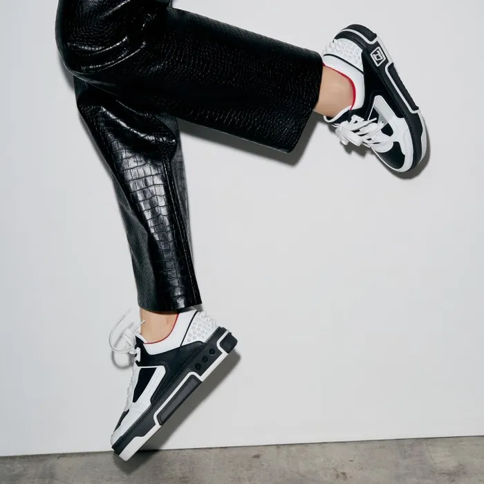 Women Astroloubi Sneakers 8211 Calf Leather And Nappa Leather 8211 Black Christian Louboutin Sneakers Women Astroloubi Sneakers 8211 Calf Leather And Nappa Leather 8211 Black Christian Louboutin Sneakers