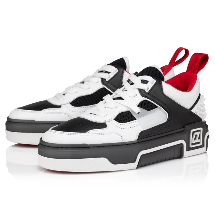 Women Astroloubi Sneakers 8211 Calf Leather And Nappa Leather 8211 Black Christian Louboutin Sneakers