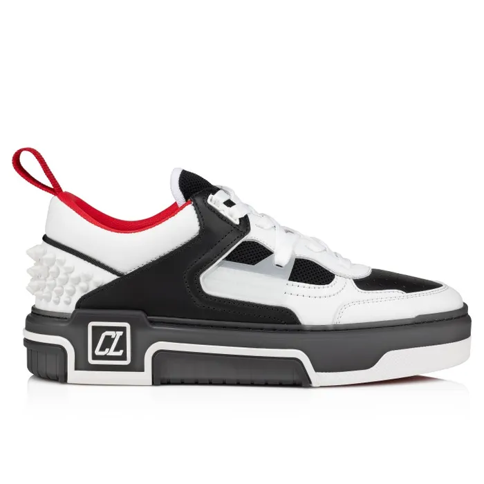 Women Astroloubi Sneakers 8211 Calf Leather And Nappa Leather 8211 Black Christian Louboutin Sneakers