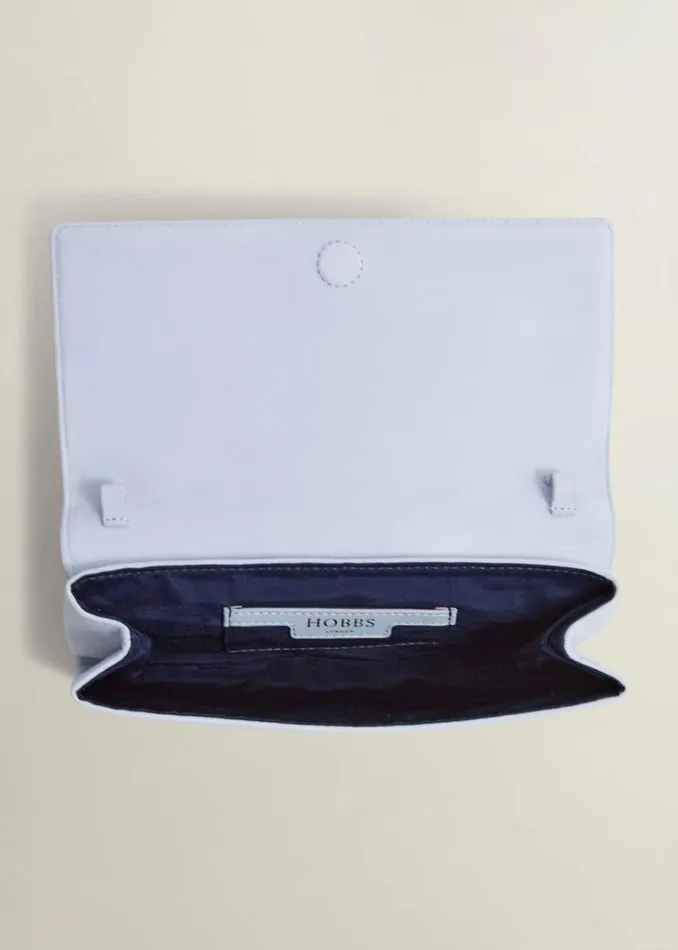 Women Bags Hobbs Renata Clutch Pale Blue