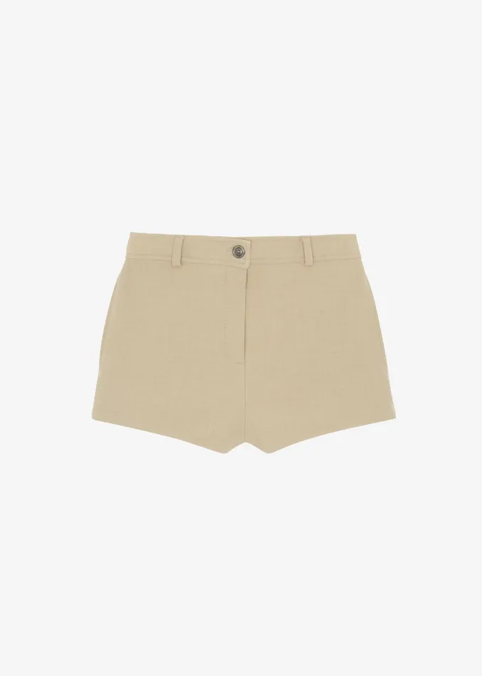 Women Banks Hot Pants 8211 Beige The Frankie Shop Bottoms