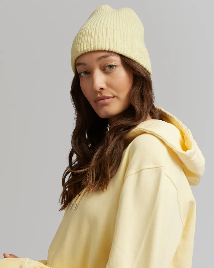 Women Beanies Colorfulstandard Merino Wool Beanie 8211 Dusty Olive