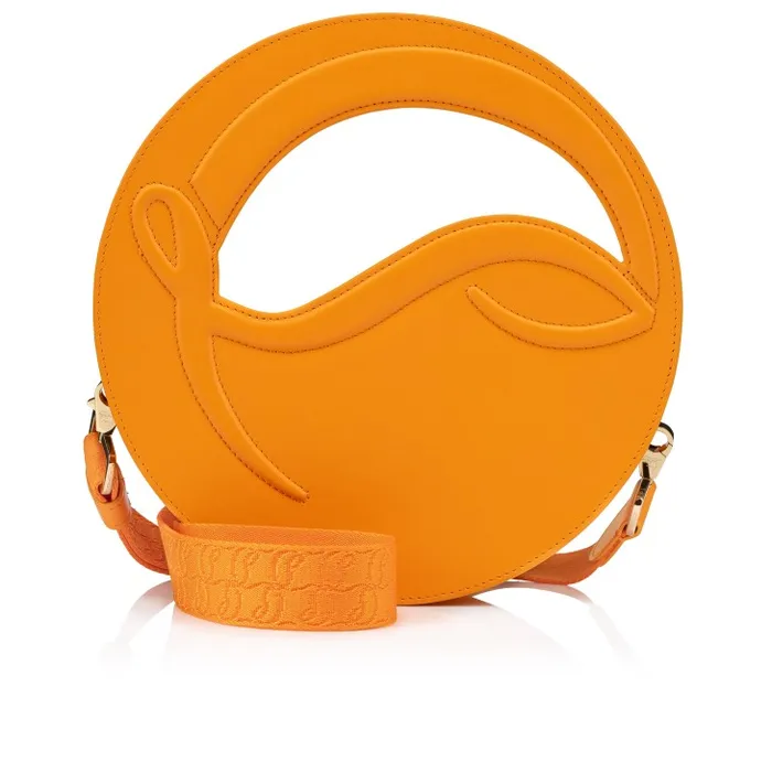 Women Biloumoon Small Top Handle Bag 8211 Calf Leather Monogram CL 8211 Hibiscus Christian Louboutin Top Handles