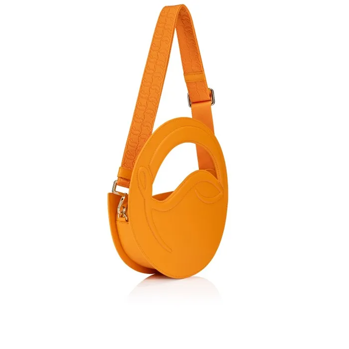 Women Biloumoon Small Top Handle Bag 8211 Calf Leather Monogram CL 8211 Hibiscus Christian Louboutin Top Handles