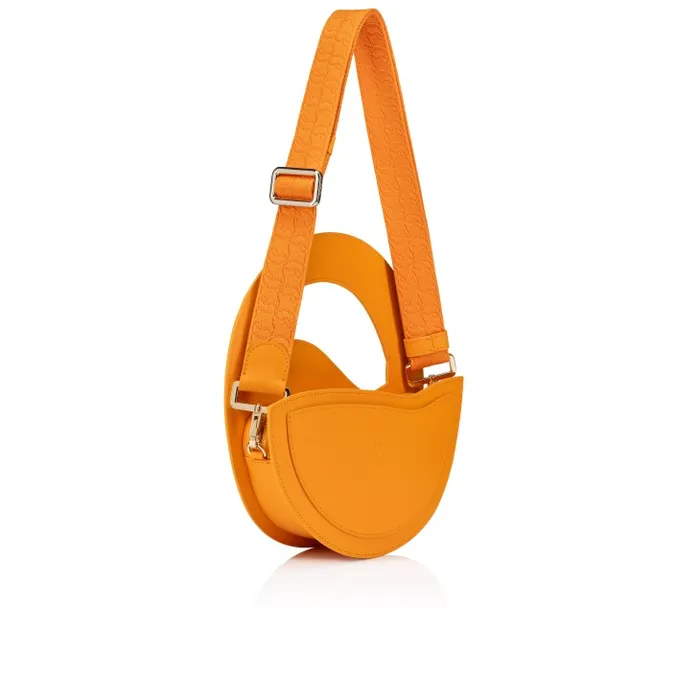Women Biloumoon Small Top Handle Bag 8211 Calf Leather Monogram CL 8211 Hibiscus Christian Louboutin Top Handles
