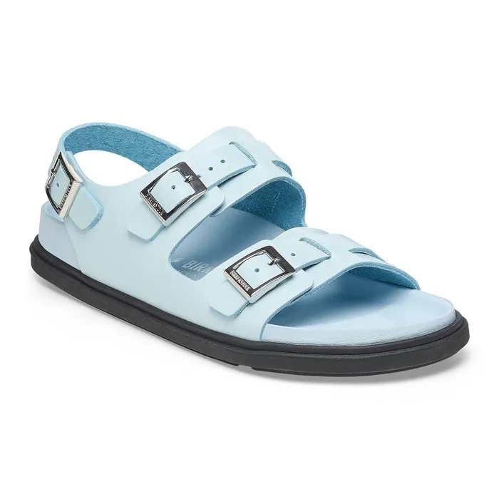 Women Birkenstock BackAnkleStrap Cannes Mineral Blue