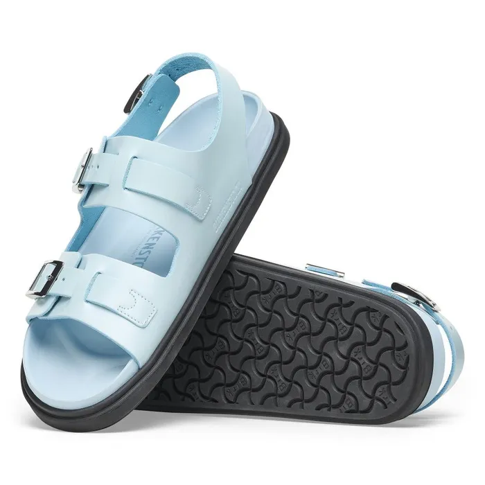 Women Birkenstock BackAnkleStrap Cannes Mineral Blue