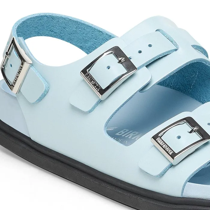 Women Birkenstock BackAnkleStrap Cannes Mineral Blue